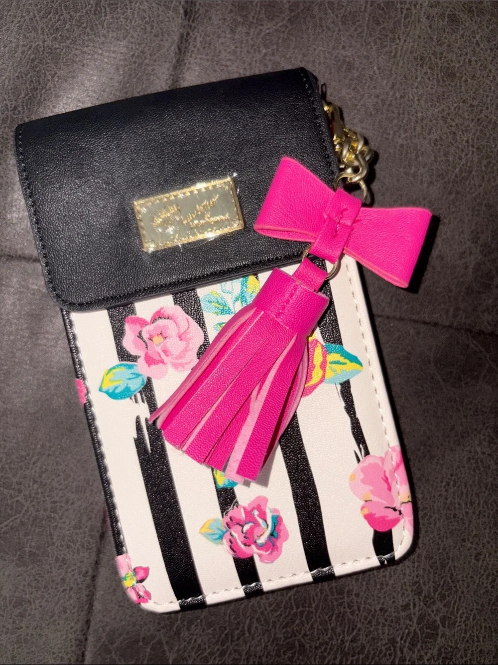 Betsey Johnson compact crossbody